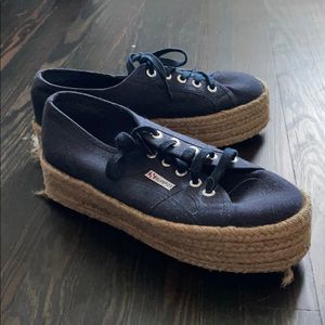 Superga Platform Espadrille Sneakers